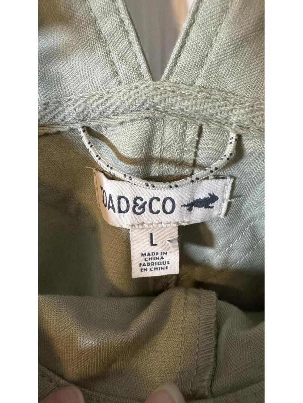 Toad&Co Juniper Utility Overalls-Size Large
